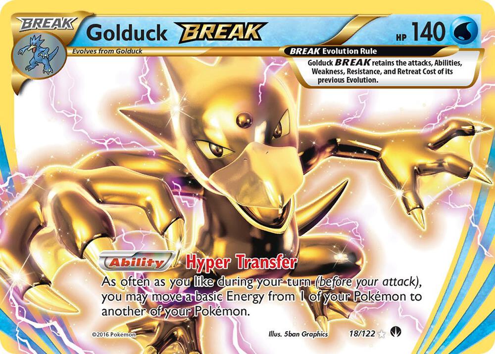 (#18/122) Golduck BREAK [XY - BREAKpoint]