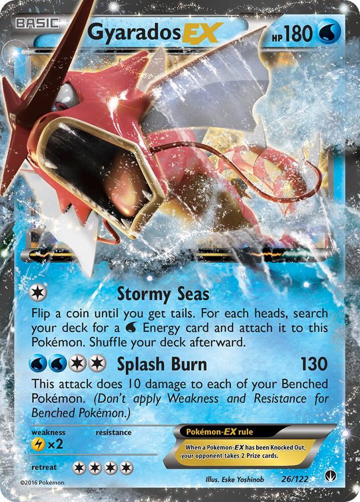 (#26/122) Gyarados EX [XY - BREAKpoint]