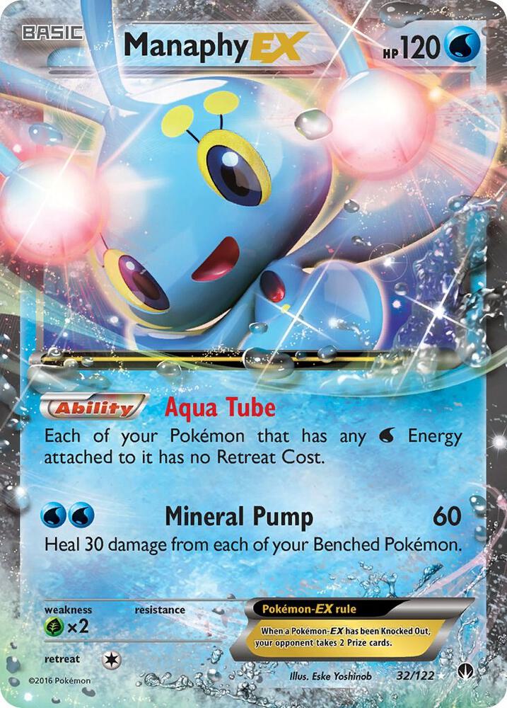 (#32/122) Manaphy EX [XY - BREAKpoint]