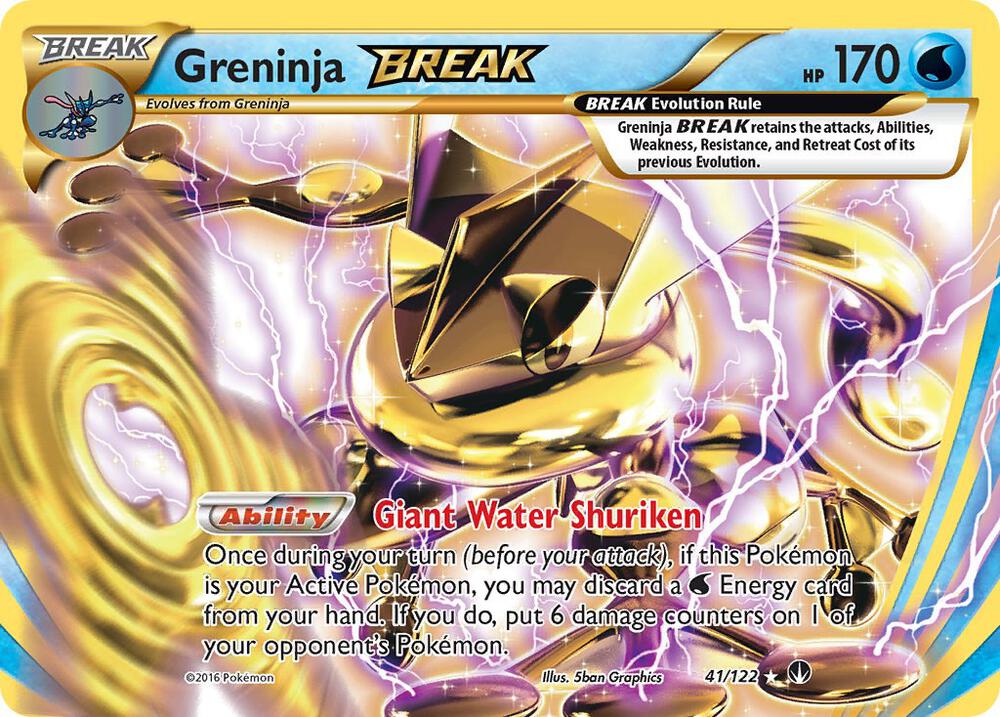 (#41/122) Greninja BREAK [XY - BREAKpoint]