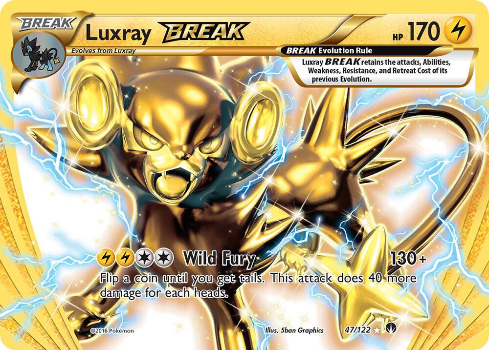 (#47/122) Luxray BREAK [XY - BREAKpoint]