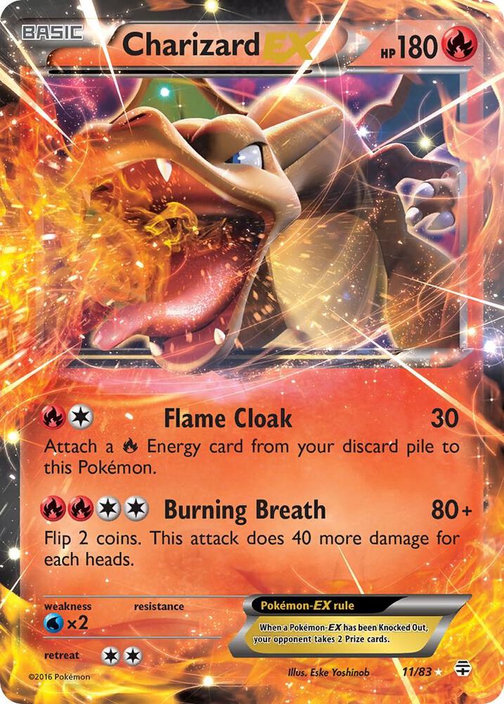 (#11/83) Charizard EX [Generations]