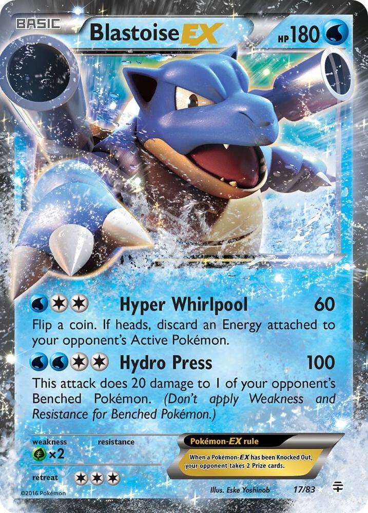 (#17/83) Blastoise EX [Generations]