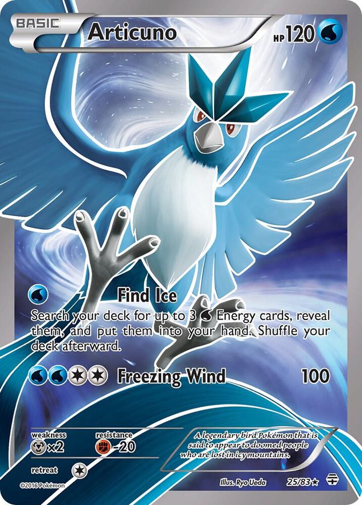 (#25/83) Articuno [Generations]
