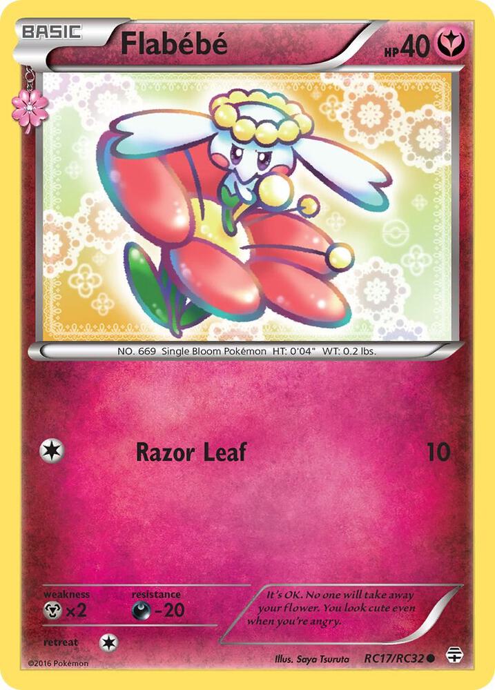 (#RC17/RC32) Flabebe [Generations: Radiant Collection]