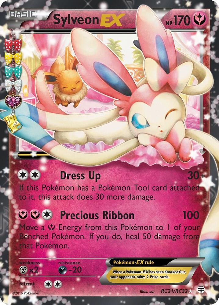 (#RC21/RC32) Sylveon EX [Generations: Radiant Collection]