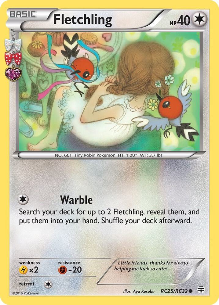 (#RC25/RC32) Fletchling [Generations: Radiant Collection]