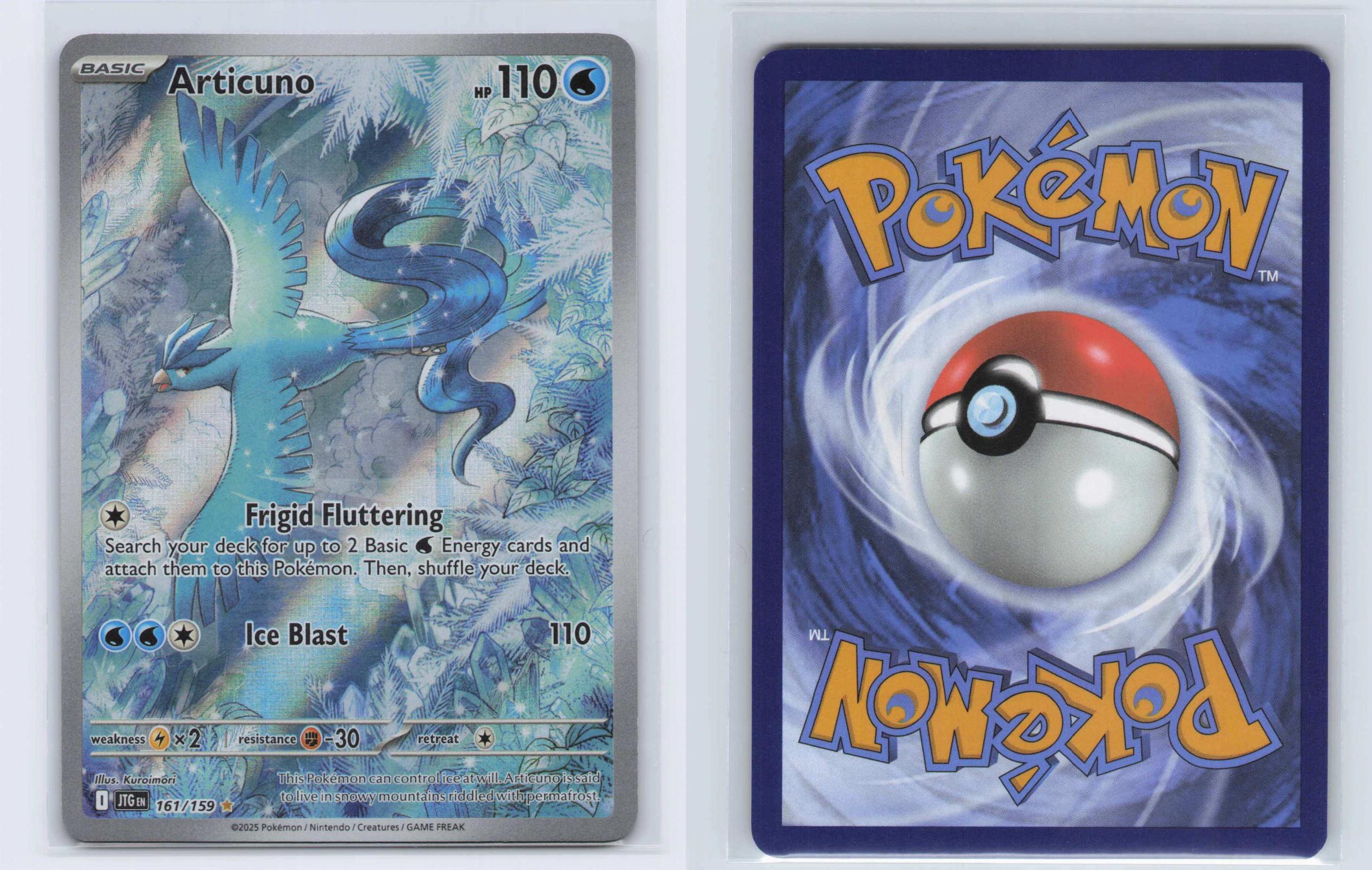 (#161/159) Articuno - Holo [Journey Together]