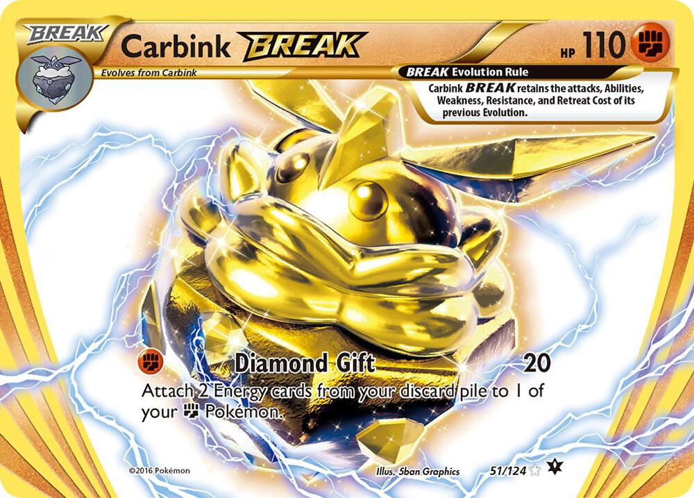 (#51/124) Carbink BREAK [XY - Fates Collide]