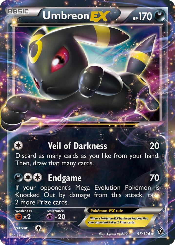 (#55/124) Umbreon EX [XY - Fates Collide]