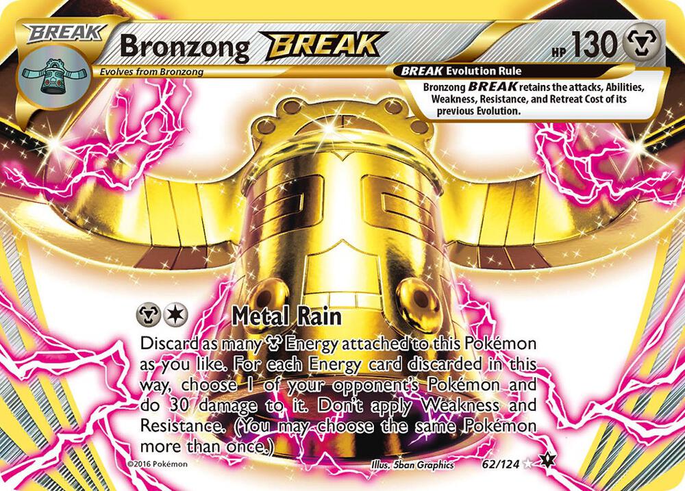 (#62/124) Bronzong BREAK [XY - Fates Collide]