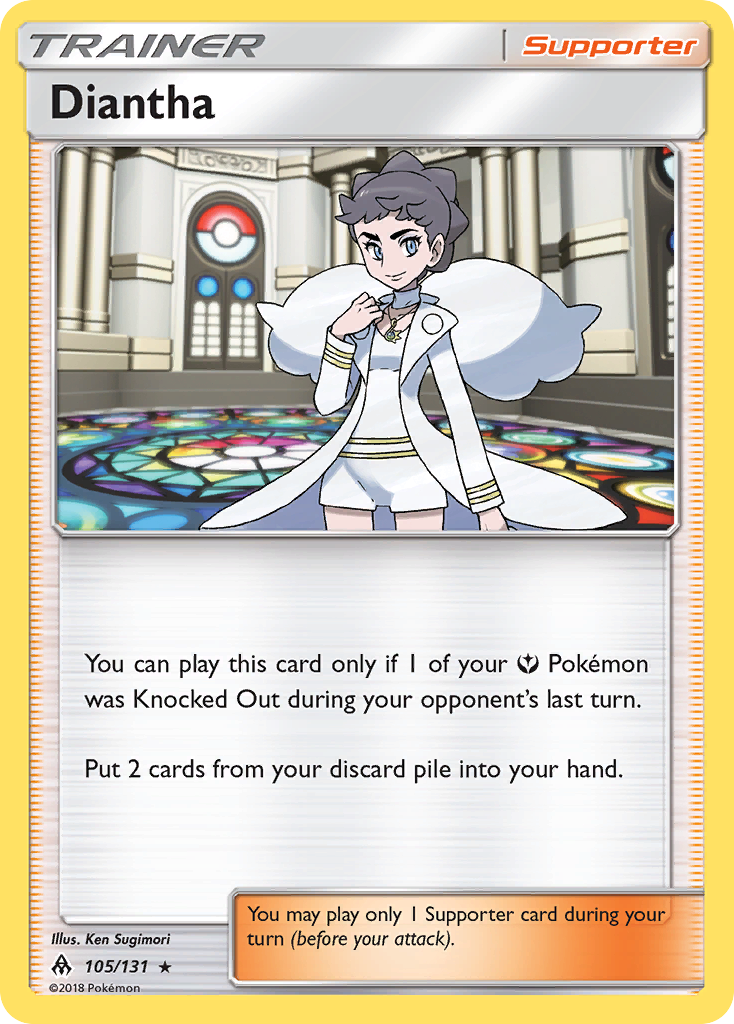 (#105/131) Diantha - Holo [Forbidden Light]