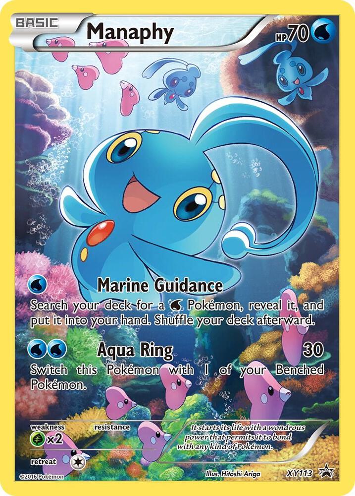 (#XY113) Manaphy [XY Promos]