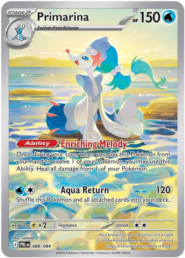 (#088/084) Primarina - Holo [Pitch Black]