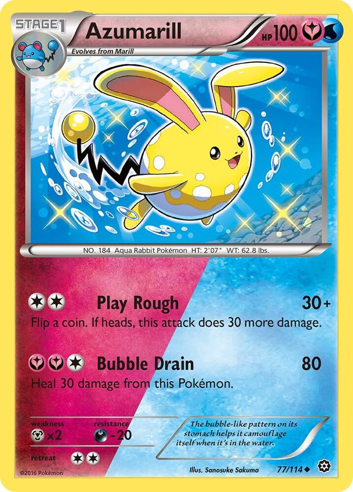 (#77/114) Azumarill [XY - Steam Siege]