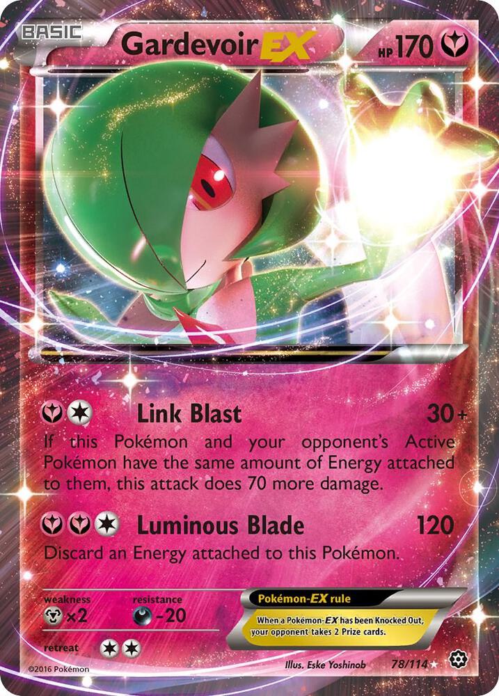 (#78/114) Gardevoir EX [XY - Steam Siege]