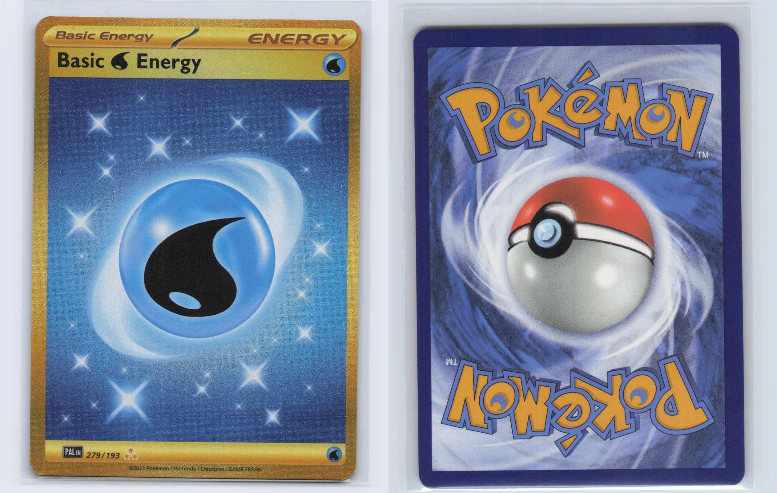 (#279/193) Basic Water Energy - Holo [Paldea Evolved]