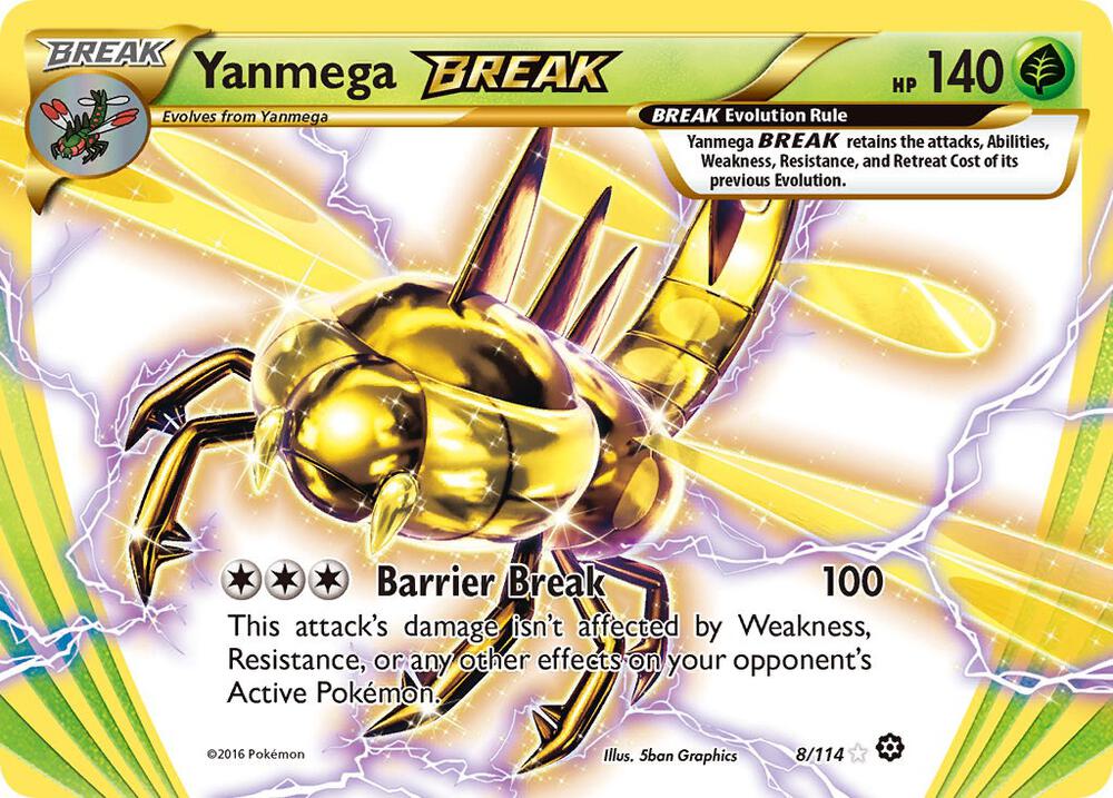 (#8/114) Yanmega BREAK [XY - Steam Siege]