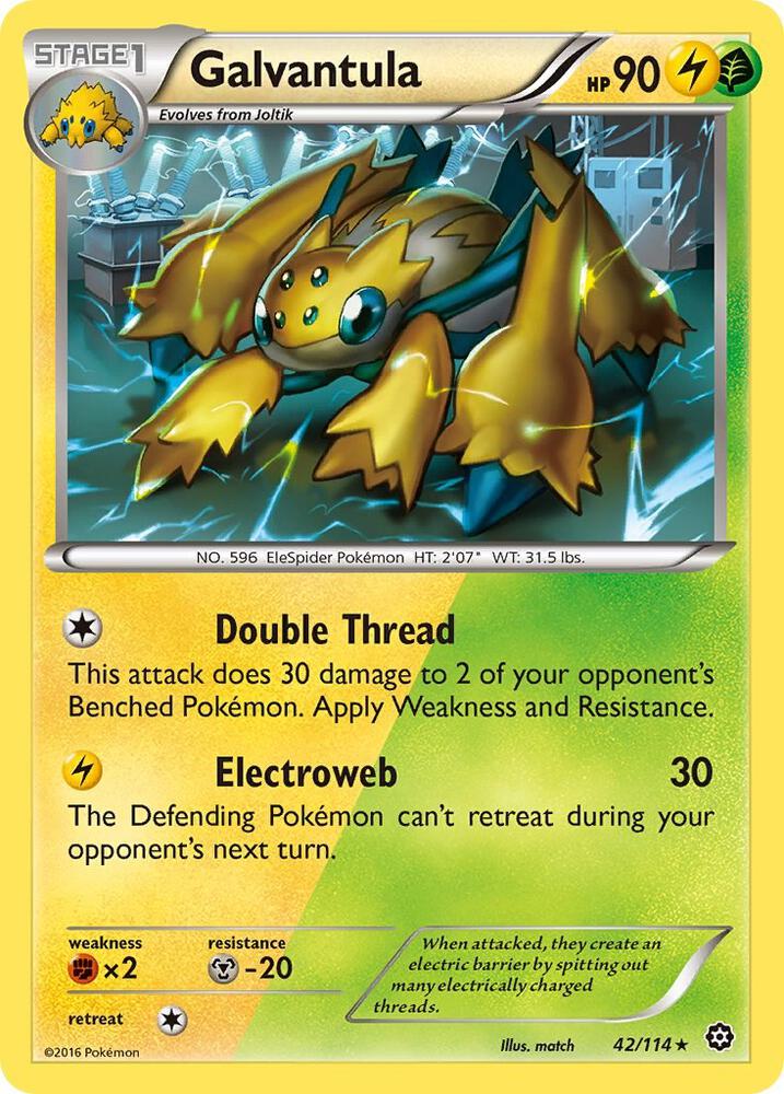 (#42/114) Galvantula [XY - Steam Siege]