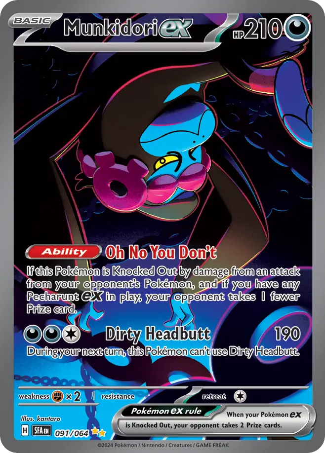 (#091/064) Munkidori ex - Holo [Shrouded Fable]
