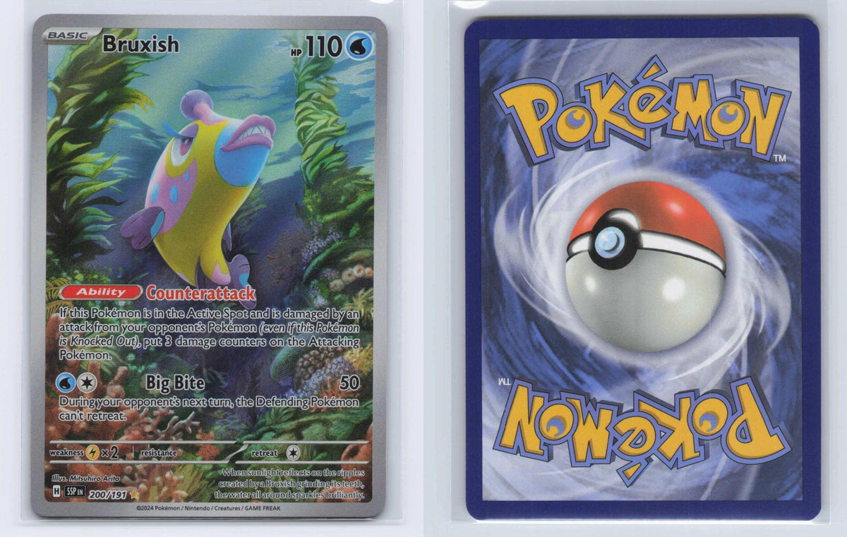 (#200/191) Bruxish - Holo [Surging Sparks]