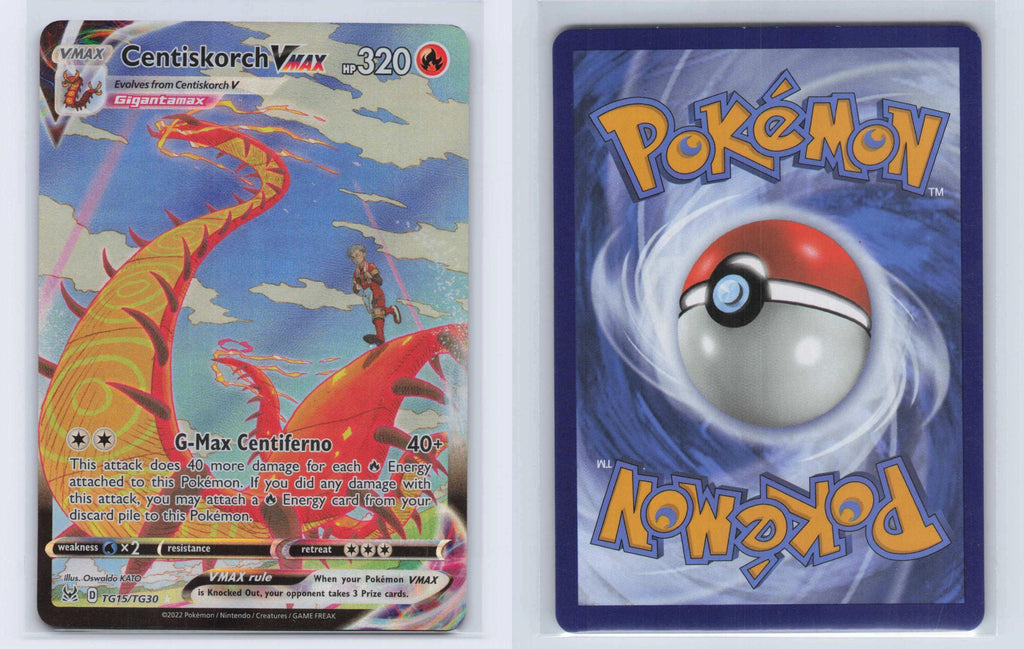 (#TG15/TG30) Centiskorch VMAX - Holo [Lost Origin Trainer Gallery]