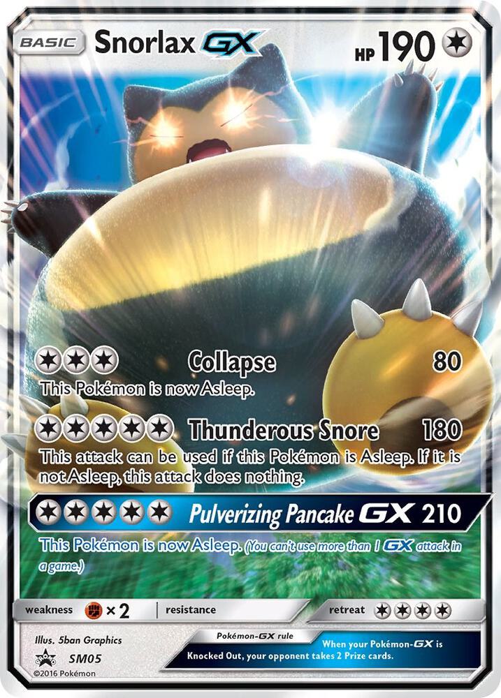 (#SM05) Snorlax GX [SM Promos]