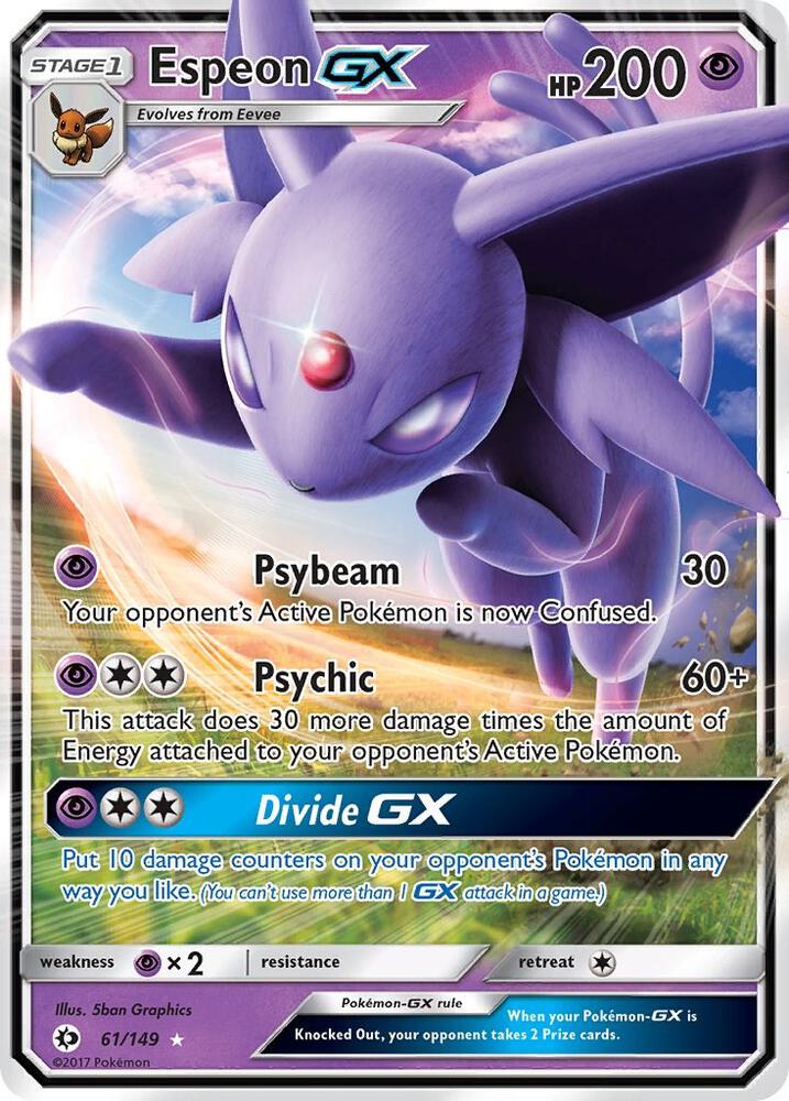 (#61/149) Espeon GX [SM Base Set]
