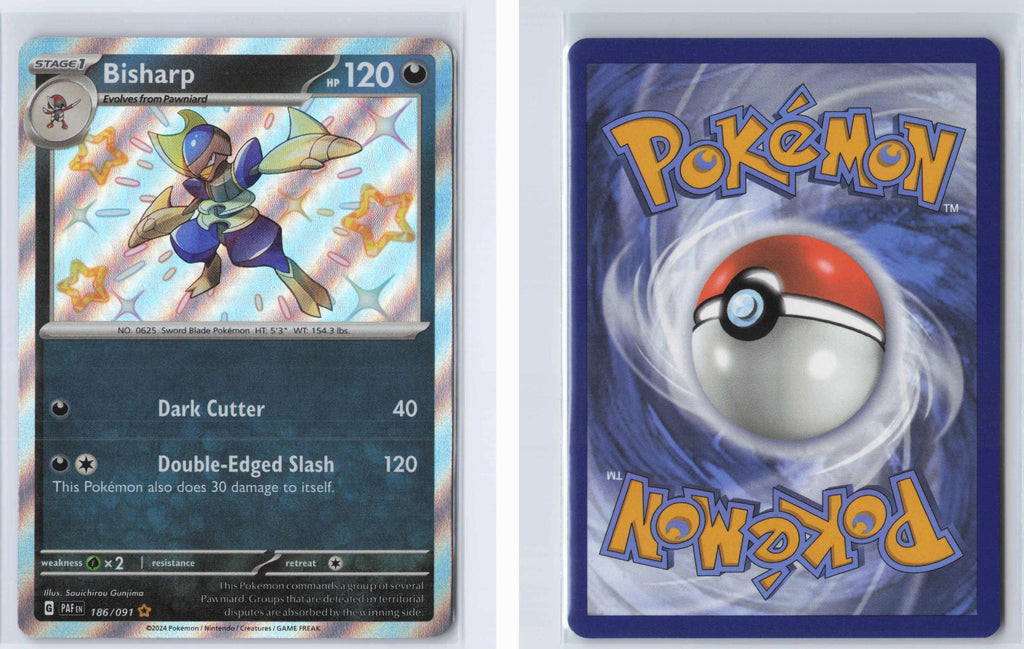 (#186/091) Bisharp - Holo [Paldean Fates]