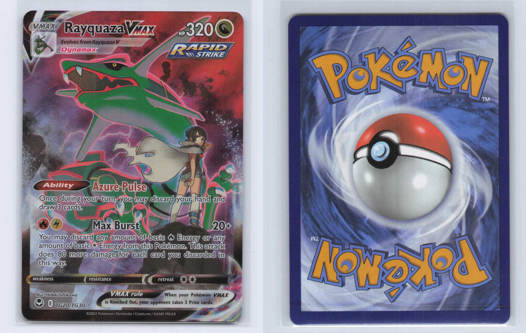 (#TG20/TG30) Rayquaza VMAX - Holo [Silver Tempest Trainer Gallery]