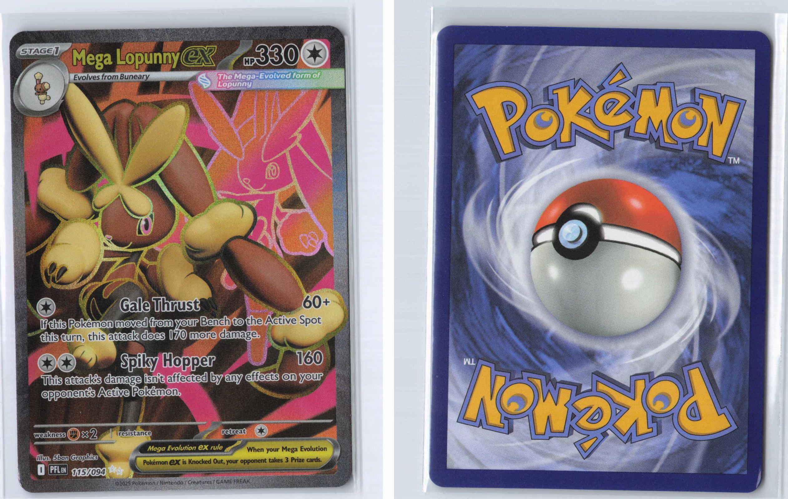 (#115/094) Mega Lopunny ex - Holo [Phantasmal Flames]