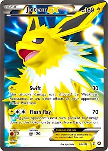 (#028a/083) Jolteon EX - 28a/83 [Alternate Art Promos]