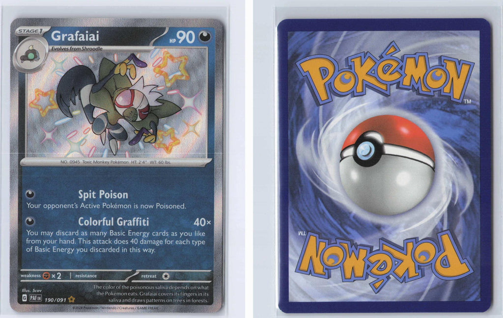 (#190/091) Grafaiai - Holo [Paldean Fates]