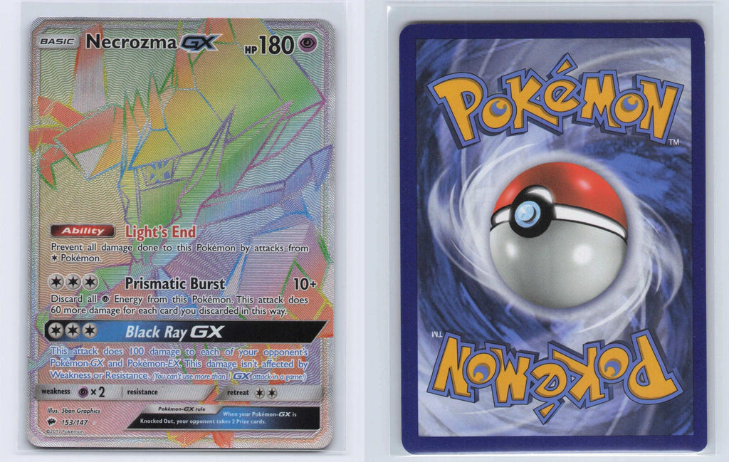 (#153/147) Necrozma GX - Holo [Burning Shadows]