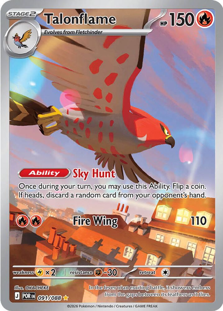 (#091/088) Talonflame - Holo [Perfect Order]