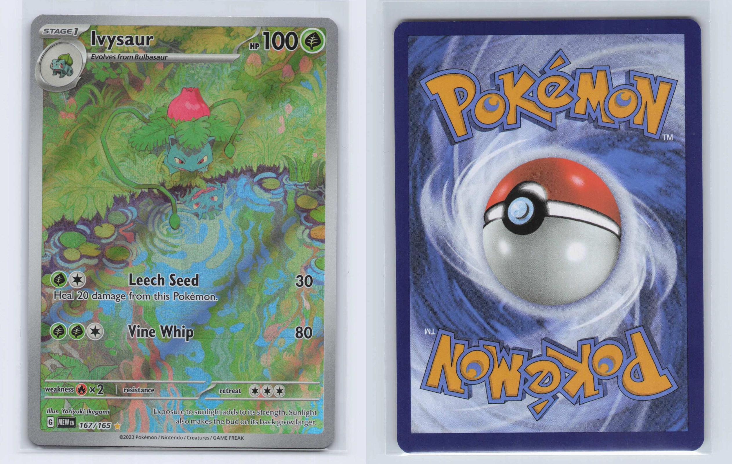 (#167/165) Ivysaur - Holo [151]