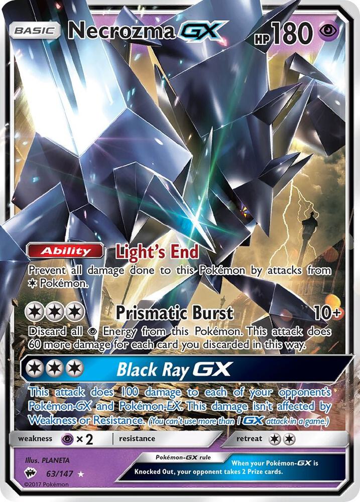 (#63/147) Necrozma GX [SM - Burning Shadows]