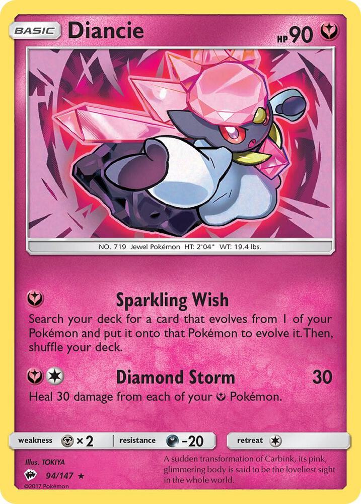(#94/147) Diancie [SM - Burning Shadows]