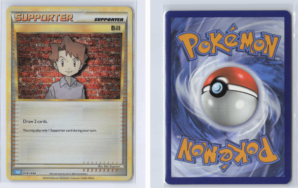 (#018/034) Bill (CLB) - Holo [Trading Card Game Classic]