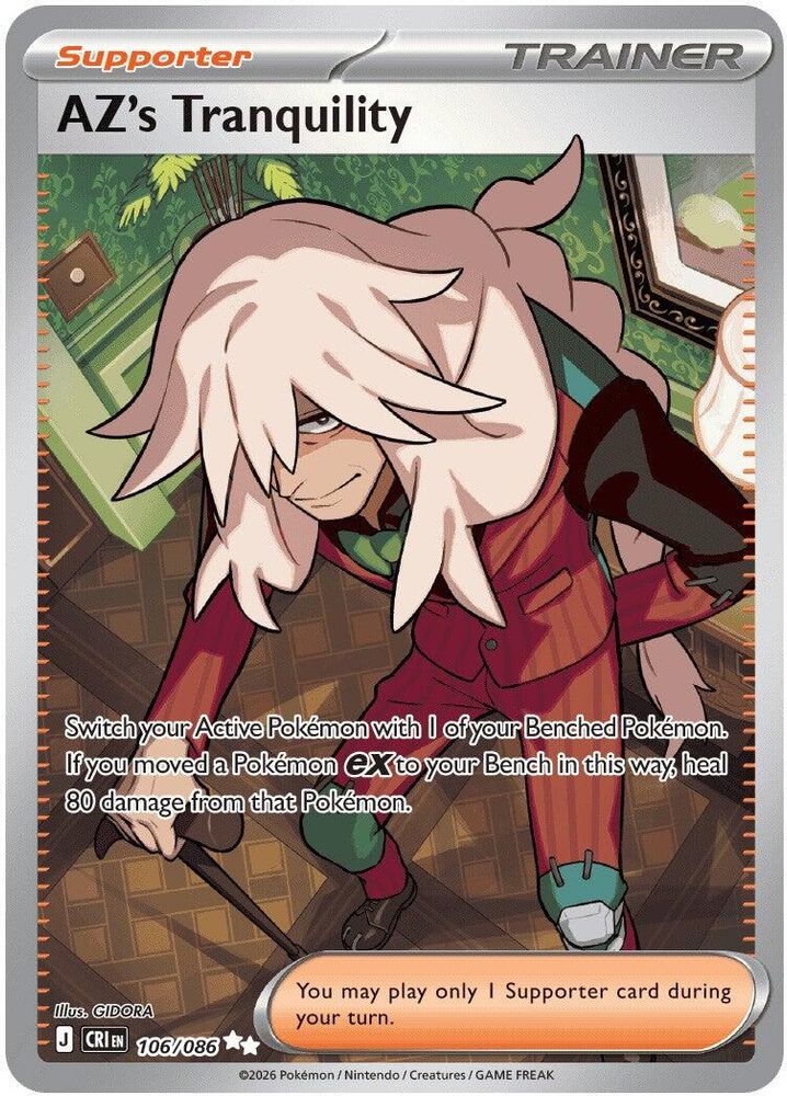 (#106/086) AZ's Tranquility - Holo [Chaos Rising]