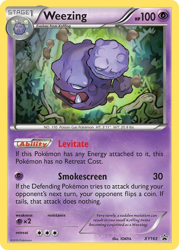 (#XY163) Weezing [XY Promos]