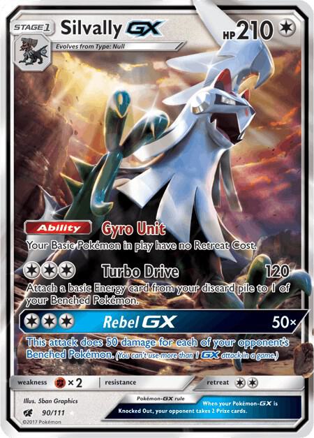(#90/111) Silvally GX [SM - Crimson Invasion]