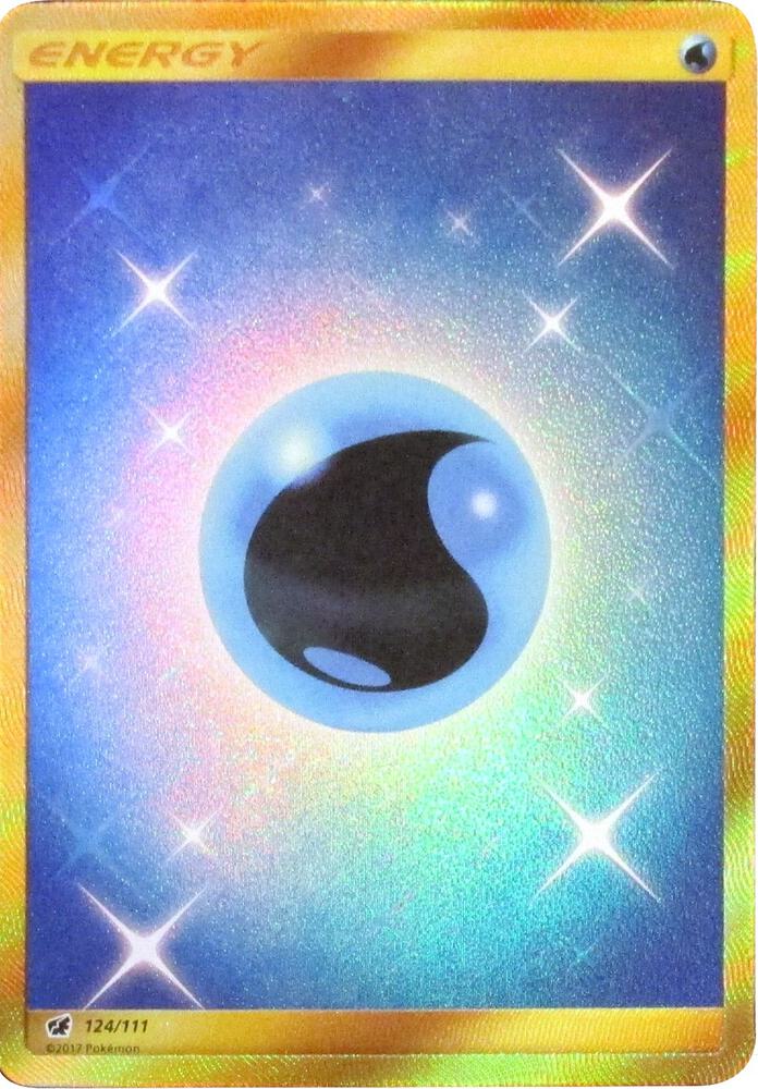 (#124/111) Water Energy (Secret) [SM - Crimson Invasion]