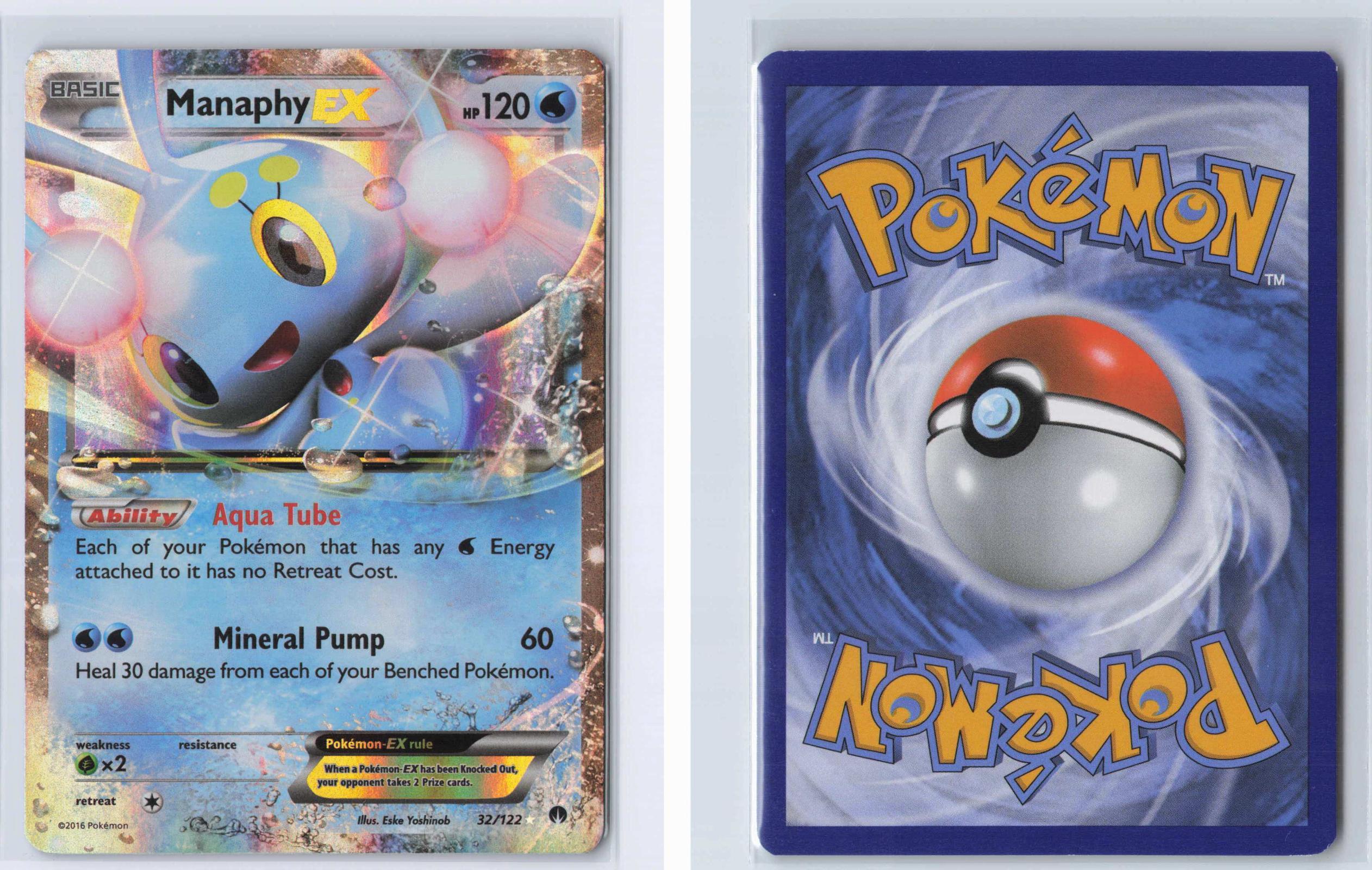 (#32/122) Manaphy EX - Holo [BREAKpoint]
