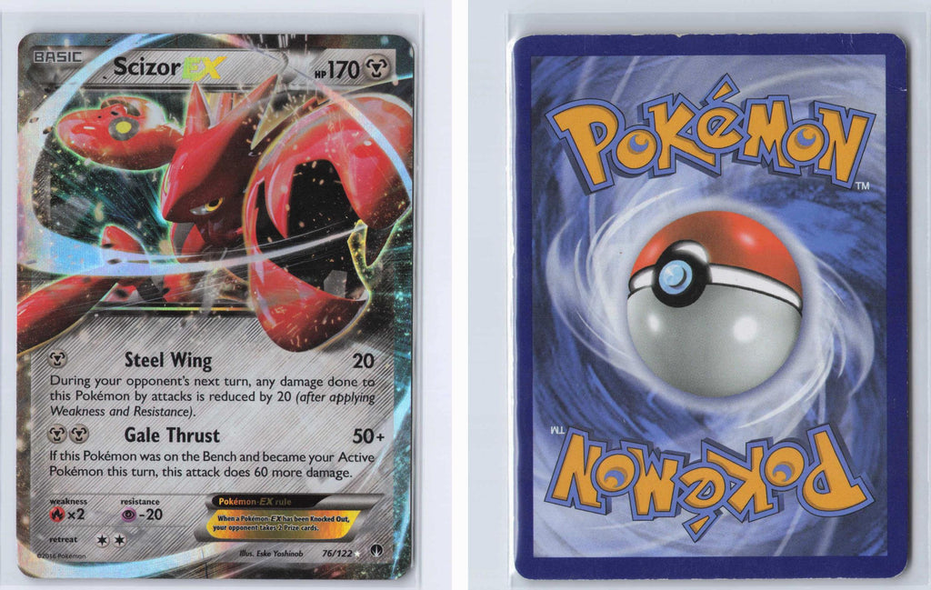 (#76/122) Scizor EX - Holo [BREAKpoint]