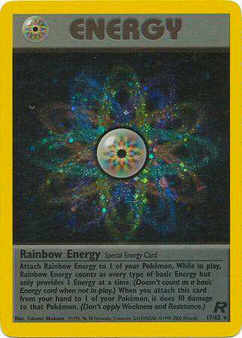 (#17/82) Rainbow Energy - Unlimited Holo [Team Rocket]