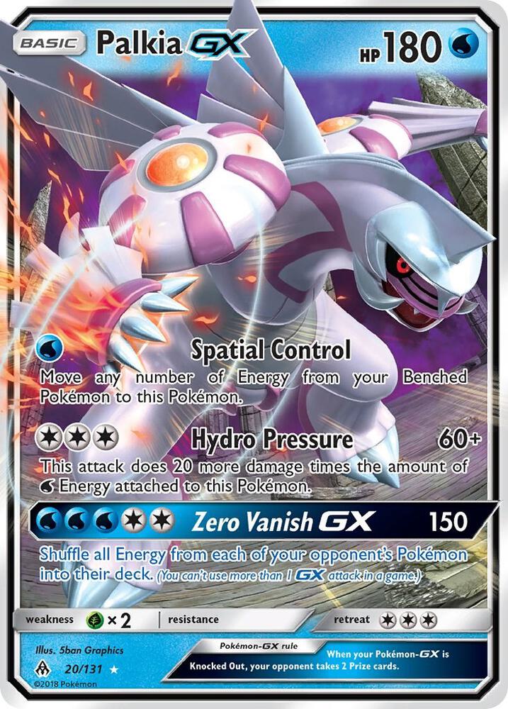 (#20/131) Palkia GX [SM - Forbidden Light]