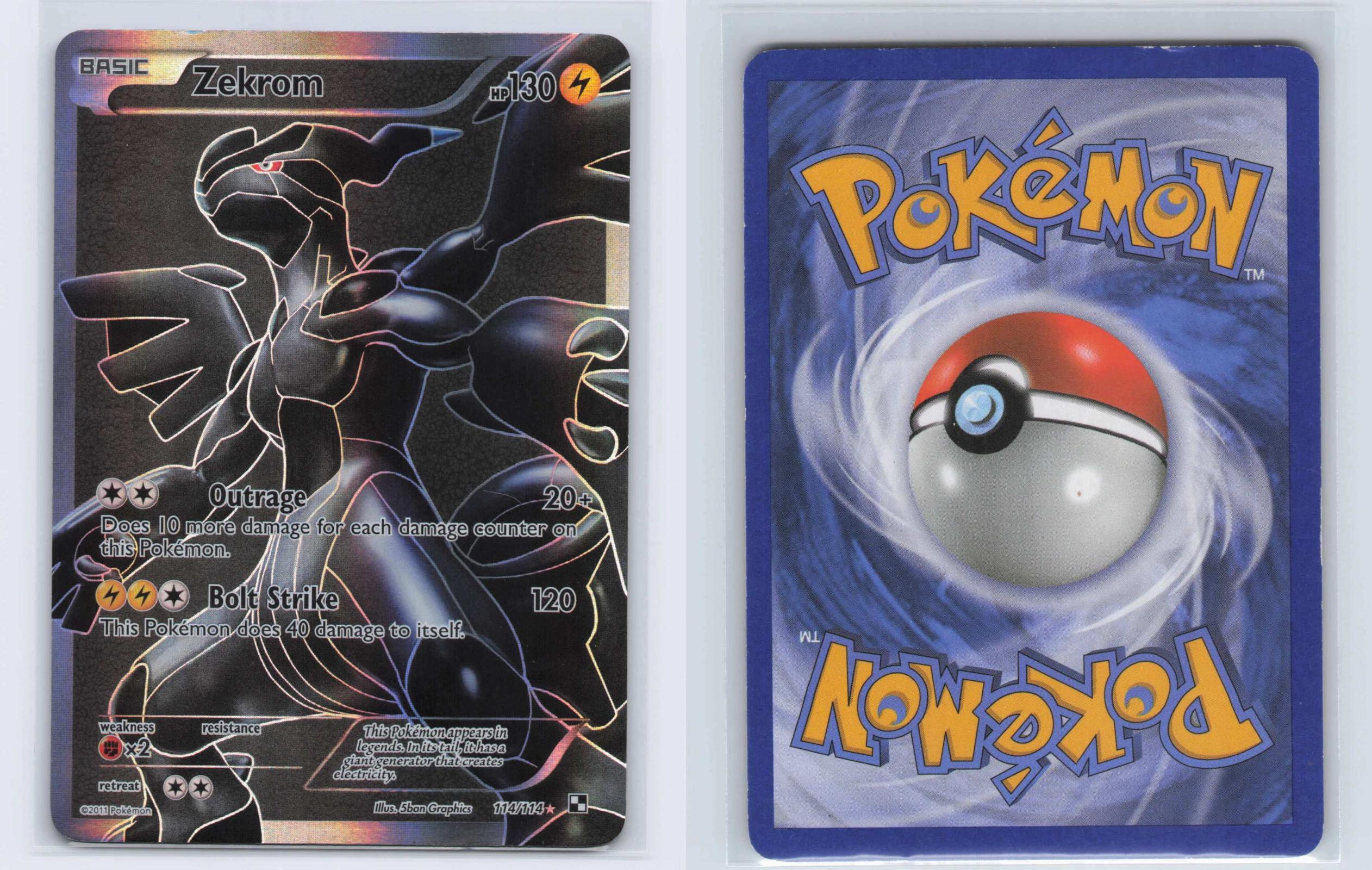 (#114/114) Zekrom - Holo [Black & White]