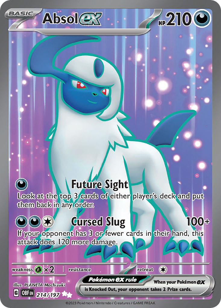 (#214/197) Absol ex - Holo [Obsidian Flames]