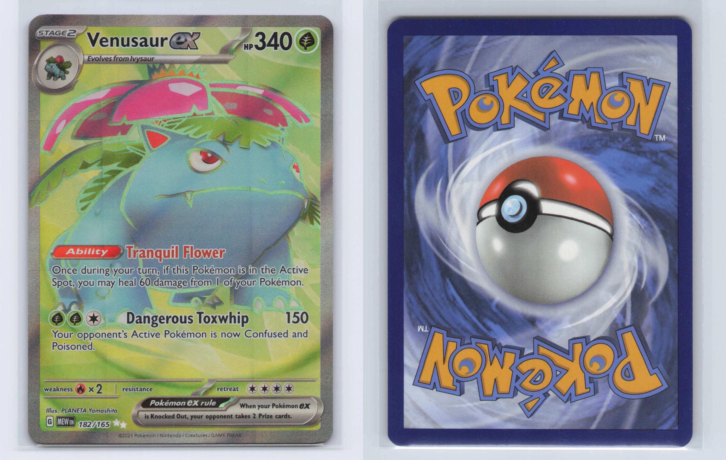 (#182/165) Venusaur ex - Holo [151]
